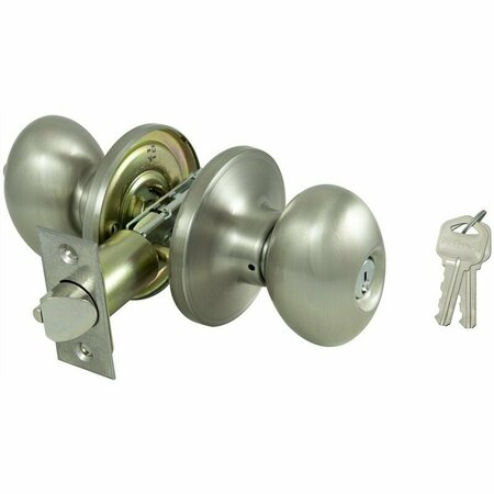 PROSOURCE Knob Entry Tyl Tubular Satin TYLP00V-PS